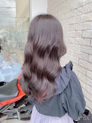 カラー 艶カラー🖤 れいな🖤のヘアスタイル