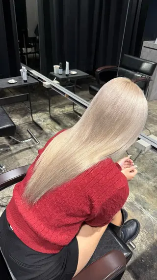 ロング カラー ROIS渋谷【ロイス】所属・高橋大樹/グレージュ /ベージュ/美髪のヘアスタイル