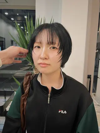 ショート カラー dogstar小林諒 レイヤー/パーマのヘアスタイル