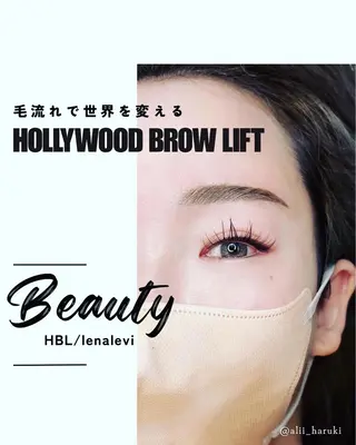 アイブロウ Alii所属・Alii はるきのマツエク・マツパデザイン