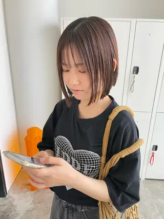 ショート カラー 🔥ボブ/レイヤー/ shingoのヘアスタイル