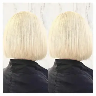 ショート カラー 🖤kana/艶髪/ 韓国風カラー🖤のヘアスタイル