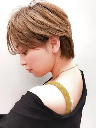 ショート hair salon TIA 高知店所属・YUKI TAKASUKAのヘアスタイル