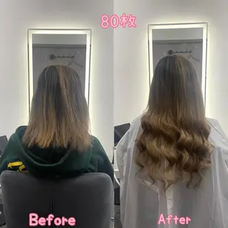 ロング シールエクステ ♡SAORI♡のヘアスタイル