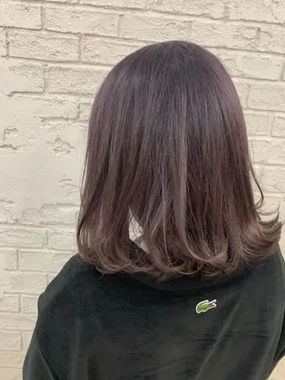 ミディアム 🇺🇸ハイライト特 化美容師🇺🇸漆沢のヘアスタイル