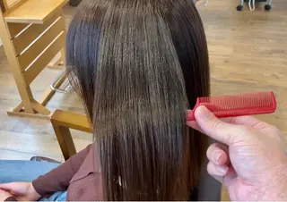 ミディアム KIZU 髪質改善 オカルト怪談のヘアスタイル