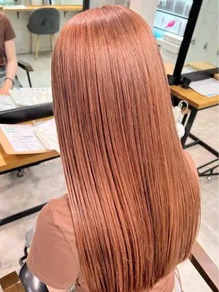 ロング カラー collet矢島 /ブリーチカラーのヘアスタイル
