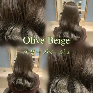 セミロング カラー 💖ダブルカラー/ ケアカラー/レナ💖のヘアスタイル