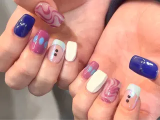 ネイル キャッツアイ西荻窪店 yasuoのネイルデザイン