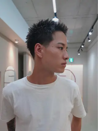 メンズ STAND/ YUOO💈のヘアスタイル