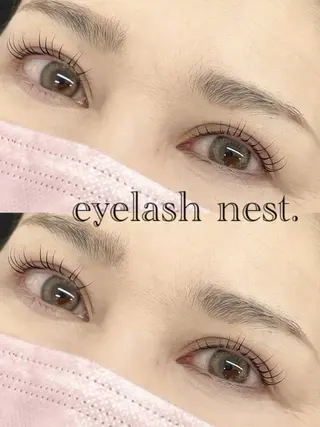 マツエク・マツパ intime内nest.所属・🤍nest. エリ🤍のマツエク・マツパデザイン