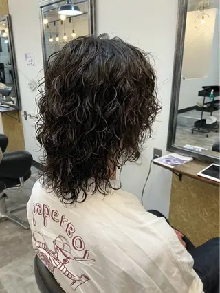 ミディアム メンズ レディースモデル💞 ユイ🎀のヘアスタイル