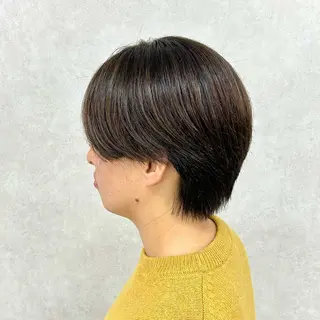 ショート カラー 透明感カラー/メンズ /ボブKanna🪄のヘアスタイル