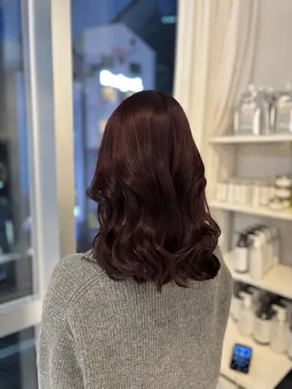 カラー 似合わせレイヤー🪽 グレージュ🪽のあのヘアスタイル