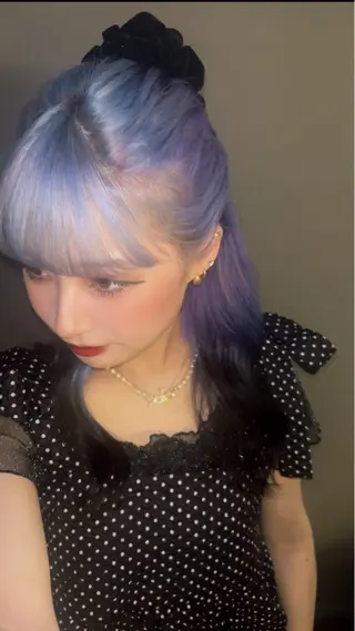 セミロング 🎀ハイトーン特化 konomi🎀のヘアスタイル