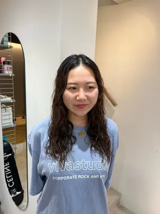 パーマ H by shiomi H所属・藤川 千歳のヘアスタイル
