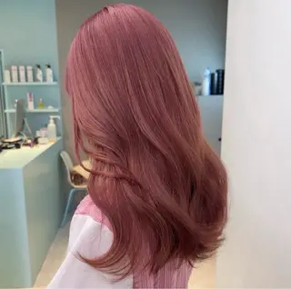 ロング カラー 🎀愛されピンク ラベンダー💜ゆいのヘアスタイル