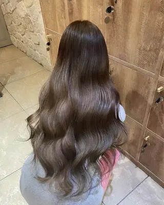 ロング カラー 髪質改善カラー🫧 横浜/liberteのヘアスタイル