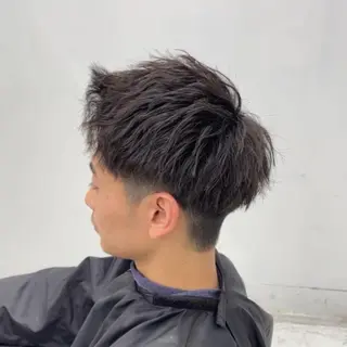 ショート パーマ メンズ 【柏メンズパーマ職人 】店長　KAZUMAのヘアスタイル