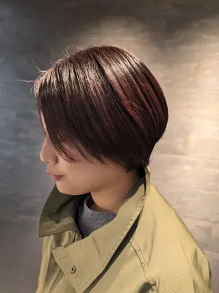 ショート 艶カラー💞 amiのヘアスタイル