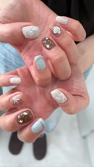 ネイル Nu:茅ヶ崎所属・Nu: ヌーのネイルデザイン