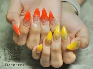 ネイル Daenerys    nail&eyelash所属・Daenerys 愛のネイルデザイン