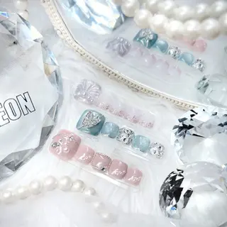 ネイル Yudia🦋 azuのネイルデザイン