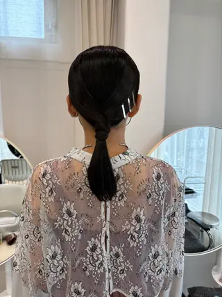 ヘアアレンジ レイヤーカット🎀 kanaのヘアスタイル