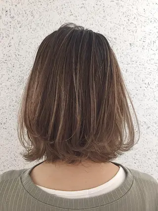 ミディアム カラー ヘアアレンジ ✨ハイクオリティ✨ 山本香也のヘアスタイル