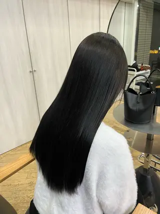 ロング デザインカラー/ コーンロウのヘアスタイル