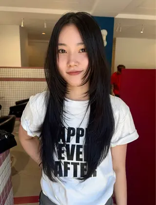 カラー 梅田/艶カラー/ じゅなのヘアスタイル