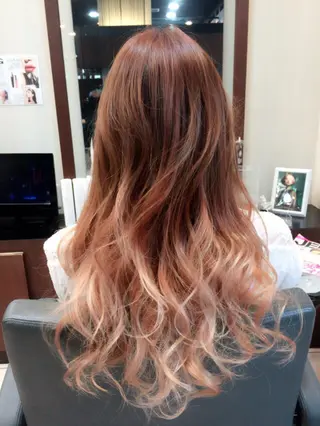 ロング カラー 透明感韓国ヘア♡ みつきのヘアスタイル