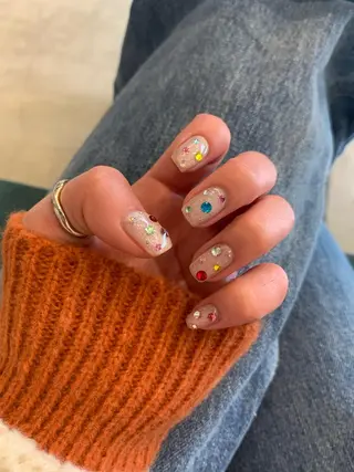 セミロング カラー ヘアアレンジ Emma ecole所属・Emma ecole /栄/RIOのヘアスタイル