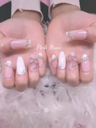 ネイル PinkMoon Nozomiのネイルデザイン