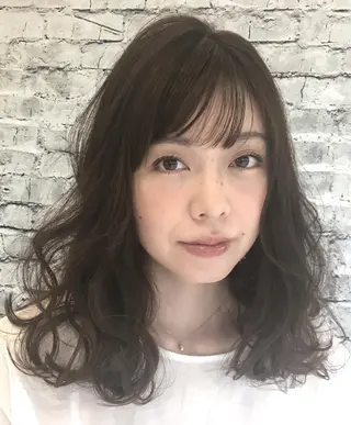 セミロング 瀧本 顕のヘアスタイル