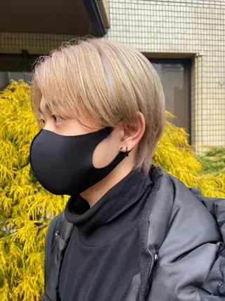 ショート メンズ 瀬川 響音のヘアスタイル