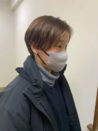 ショート 山嵜 かなのヘアスタイル