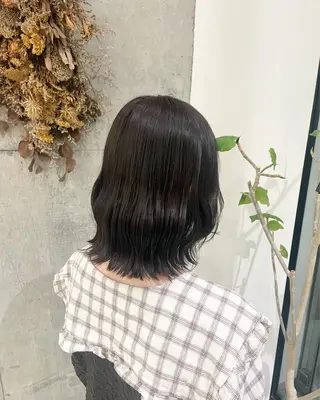 ミディアム カラー BLESS所属・森 梨奈🩷 カットモデル募集✂︎のヘアスタイル