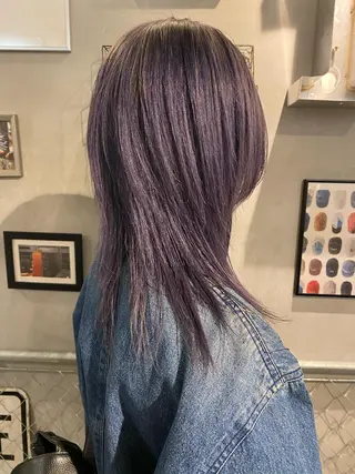 セミロング MIYU💋💖 〈XENA渋谷本店〉のヘアスタイル