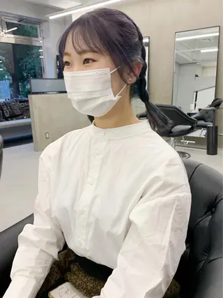 ミディアム カラー kimika🥑 メンズ/髪質改善のヘアスタイル