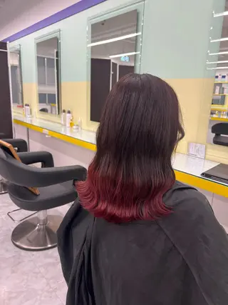 セミロング パーマモデル募集💖 まなみのヘアスタイル