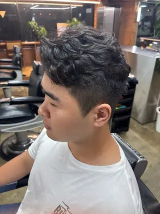 パーマ メンズ Lond LOGAN所属・古田和也/メンズ特化 /ニュアンスパーマのヘアスタイル