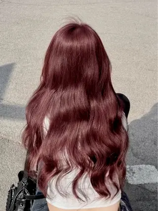ロング カラー うる艶韓国ヘア 🤍りんのヘアスタイル