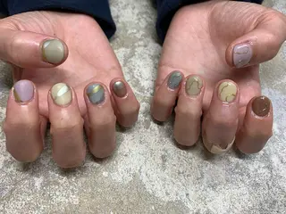 ショート Kono Nanamiのネイルデザイン