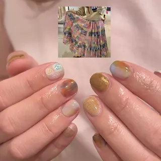 ネイル 🎀フェイ フェイ🫧💗のネイルデザイン
