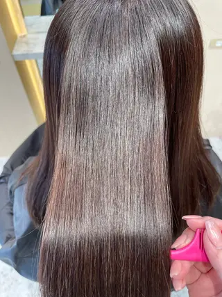 セミロング カラー 韓国ヘア/髪質改善 /Harunaのヘアスタイル