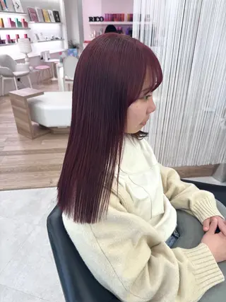 ロング カラー ♡ParveMix 花房 菜乃♡のヘアスタイル