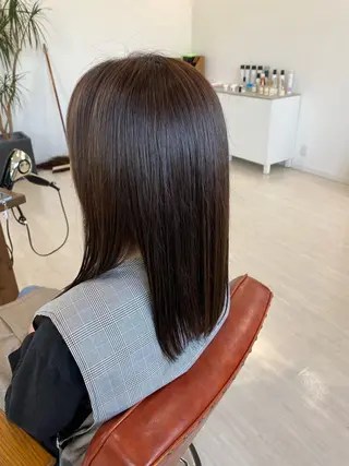 ミディアム カラー Fir-chi hair Design所属・NANA /パーマモデル募集中のヘアスタイル