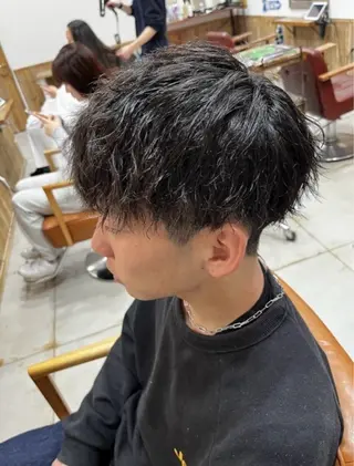 メンズ 🌈ダブルカラー🌈 💚みやのしんじ💚のヘアスタイル