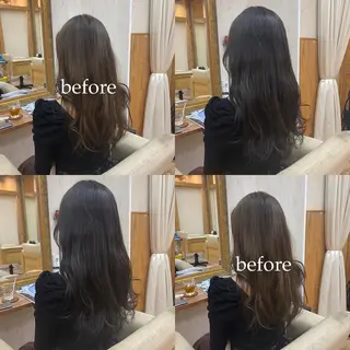 ロング カラー 🥣ブリーチ・カラー 平城秀馬/原宿のヘアスタイル